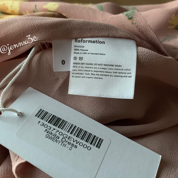 Reformation Nikita Dress || Gwenyth - Picture 15 of 16